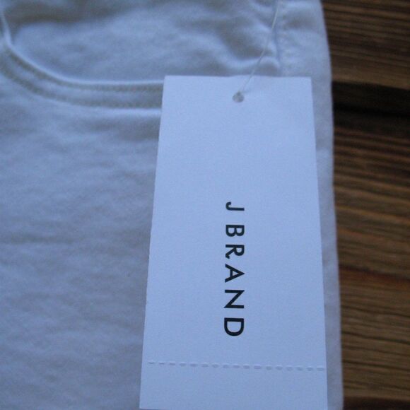 NWT J Brand White Md Rise Cut Off Shorts - Picture 11 of 11